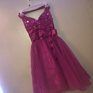 pink prom/homecoming dress